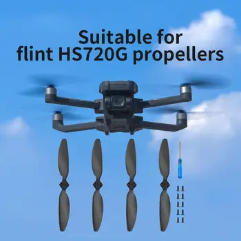 4pcs Drone Sraigtai Suderinama Šventas Akmuo HS720G Rc Quadcopter Sraigto Menčių Rinkinys atsarginės Dalys