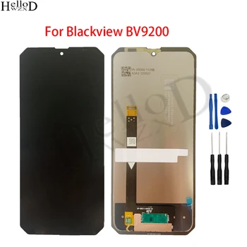 Naujas 6.6 colių LCD Ekrano Blackview BV9200 LCD Ekranas Jutiklinis Ekranas skaitmeninis keitiklis Asamblėjos Pakeitimo 