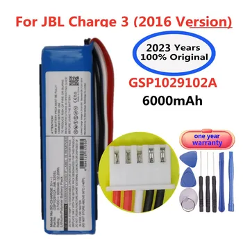 2023 100% Originalus Grotuvas, Baterija JBL Mokestis 3 2016 Versija GSP1029102A Įkraunamas Belaidis 
