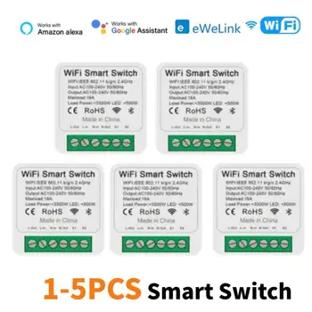 16A eWeLink Wifi Smart Switch Mini 
