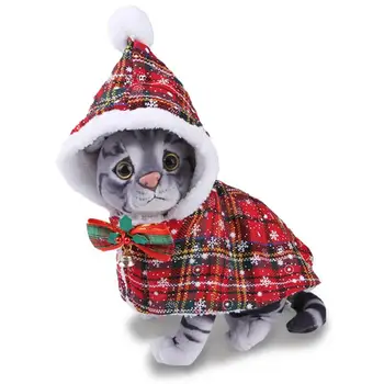 Katės Kalėdų Kostiumai Mielas Augintiniai Kostiumai Kalėdų Dress Up Pet Kostiumų Priedai Kalėdų Kelionės Foto Rekvizitai