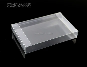 OCGAME Aišku, skaidrus DNE Žaidimas Cartridgebox Raštas Atveju CIB žaidimai plastikinių PET Raštas Nintendo žaidimo dėžės