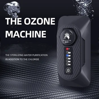 Karšto Pardavimas Nešiojamų Akvariumas Ozono Generatorius 120 mg Reguliuojamas Žuvų Bakas Oro, Vandens Ozonizer Dumblių Pašalinimas Akvariumo Valymo Priemonės