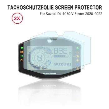 2 VNT. Už Suzuki DL 1050 XT V-Strom 2020 2021 2022 9H Tacho Displayschutzfolie Priemonė Screen Protector