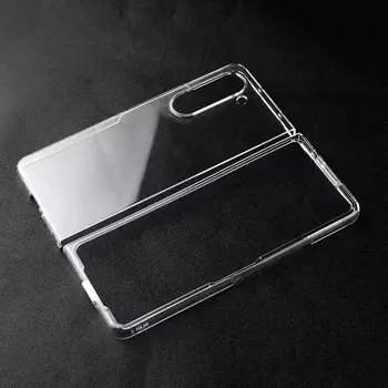 Atveju Galaxy Z 5 Kartus Kieto Plastiko Aišku, Padengti Samsung Galaxy ZFold5 fold5 Couqe Funda