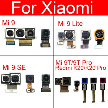 Priekinės&Galiniai Pagrindinis Fotoaparatas Xiaomi Mi 9 SE 9 Lite Mi 9T Pro Redmi K20 Atgal Pro Didelį Fotoaparatą, Mažų Susiduria Kamera Reppair Dalys