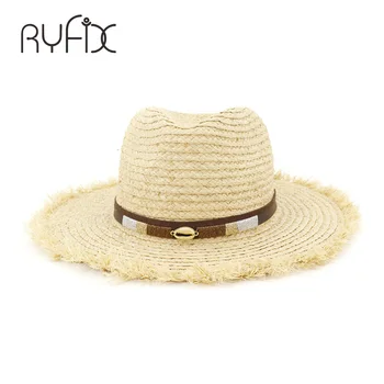 Naujų pavasario ir vasaros ponios lauko kelionių nepraleidžia lafite šiaudų skrybėlę nuo saulės skrybėlę HA81