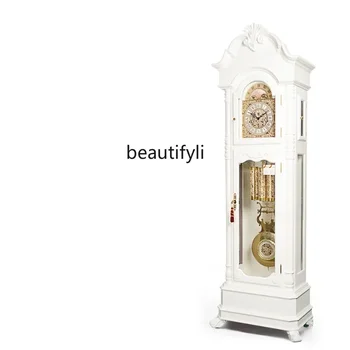 Europos Stiliaus Senelis Laikrodis Kambarį Paprastas Vertikalus Grindų Laikrodis Hermle Mechaninė Šviesos Moderni Prabanga