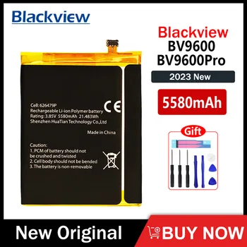 BV9600, Baterija Blackview Telefonas, Aukštos Kokybės Baterijų Dovanos, Sekimo Numerį, Naujas, Originalus, BV 9600, 5580mAh
