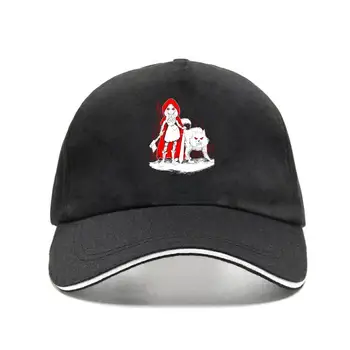 Tamsiai Raudona Jojimo Hood Beisbolo Kepuraitę Mens Blogio Gotikos Vilkas Plius Reguliuojamas Beisbolo Kepurės