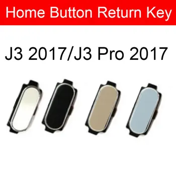 Home Mygtuką Flex Kabelis Samsung Galaxy J3 Skyrius Pro 2017 Meniu Klavišą, Pirštų Atspaudų Atpažinimo Jutiklis Flex Kabelis Remonto Repalcement