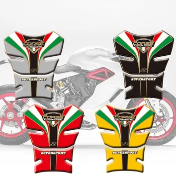Už Ducati SS Supersport 89 - 98 Aukštos kokybės Motociklo Bako Lipdukas Lipdukai 3D Bakas Trinkelėmis Žuvų Kaulų Lipdukas Tank Pad Raštas