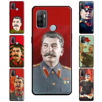 Sovietų Sąjungos Lyderis Stalinas Telefoną Atveju KOLEGA A91 A83 A15 A31 A53 A5 A9 2020 A1K A3S A5S A52 A72 A92 Reno 2 Z 4 Pro
