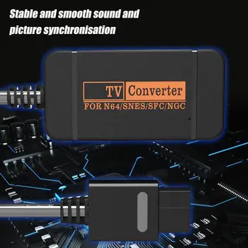 Konverteris Adapteris Nešiojamas Vaizdo Adapteris ABS Duomenų Perdavimo Naudinga Stabili Perdavimo HDMI suderinamus Skaičiuoklė