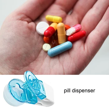 Nešiojamų Tabletes Gavėjas Medicina Laikymo Dėžutė Kovos Taršos Pill Tabletės Smulkintuvas Asmens Sveikatos Priežiūros