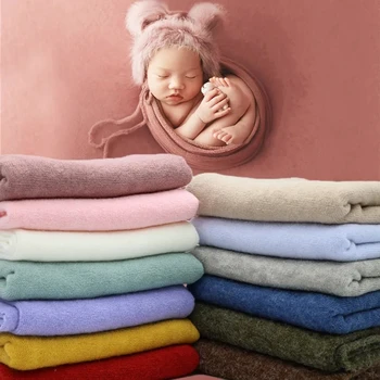 Naujagimio Fotografijos Rekvizitai Antklodė Baby Baby Nuotrauka Fone Audinio Fotografavimo Studijoje Priedai Ruožas Wrap