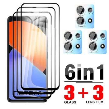 6in1 Pilnas draudimas Apsauginis Stiklas Atveju Infinix karšto 30 i 30i Kameros apsaugos Infinix 30 pastaba pro 4G note30 Grūdintas Filmas